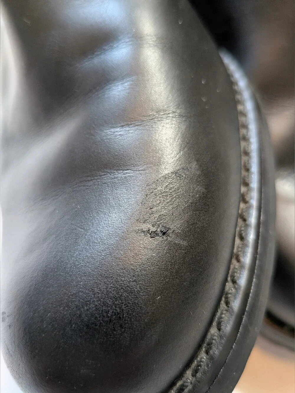 Red Wing Shoes Black Leather Booties